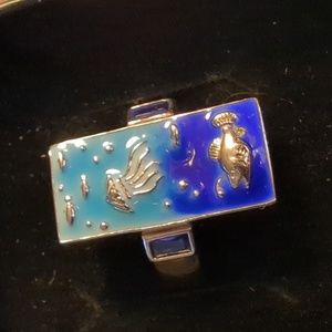 Little Rooms Deep Sea Ring Size 10 Jellyfish